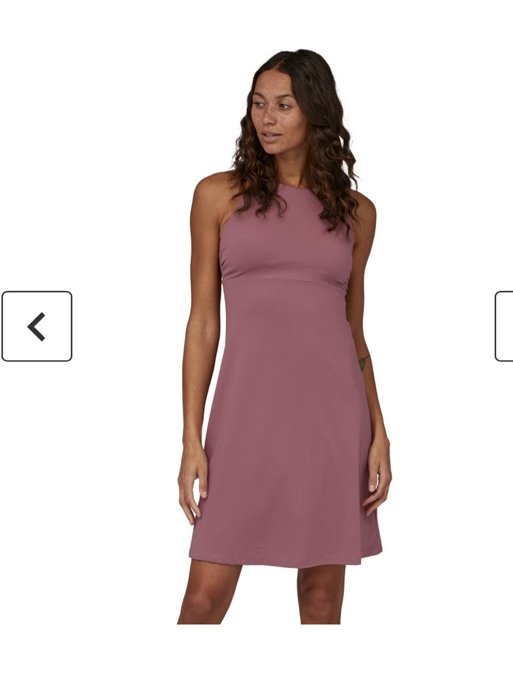 Patagonia Magnolia Spring Built-in Bra Dress Crisscross Back Athleisure small